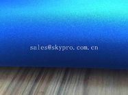 Custom Elastic Neoprene Fabric Stretchy Polyester Fabric Coated For Water Sports