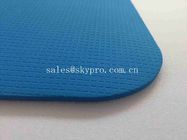 4mm Thick Blue Anti Slip Fitness Jute Custom Printed Exercise Washable Waterproof PVC Yoga Mat Eco Friendly