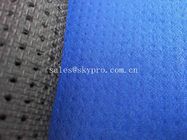 Blue Breathable Perforated Fade Resistant Sharkskin Nylon Fabric SBR Neoprene Fabrics