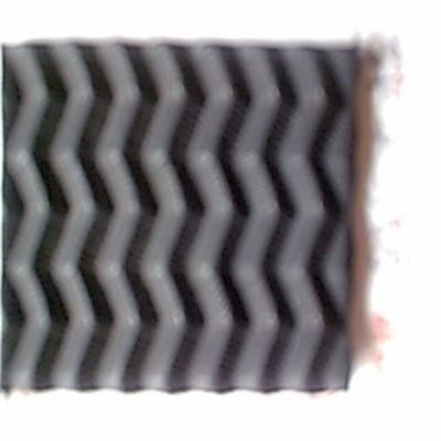 Durable Natural Crepe Rubber Soling Sheet with Reed Mat Pattern 600mmx1400mm Size and 75-80 Shore A Hardness