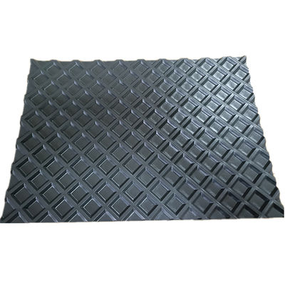 Industrial PVC conveyor belt with Grid Pattern เครื่องบดไม้แบบเรียบ เครื่องบดไม้ที่สามารถปรับแต่งได้