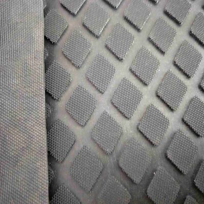 Square Solid Pattern Anti-Slip Heavy Duty Rubber Sheeting for Garage Car Mats and Flooring Mat