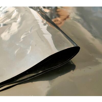 แผ่นพลาสติก PE สีดำสำหรับปลูกสตรอว์เบอร์รีในสวน เรือนกระจก ฟิล์มคลุมดินทางการเกษตร