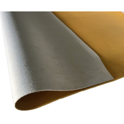 Fine Ribbed Surface Anti Slip Natural Gum Rubber Sheet for Sole