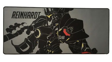 800 * 300 มม. Neoprene ผ้าดำม้วนแผ่นรองเมาส์เล่นเกมขนาดใหญ่