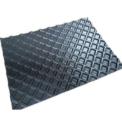 Industrial PVC conveyor belt with Grid Pattern เครื่องบดไม้แบบเรียบ เครื่องบดไม้ที่สามารถปรับแต่งได้